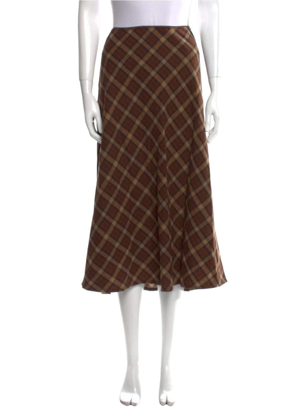 ISO Dôen Plaid Skirt